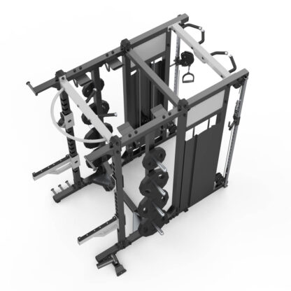 EVPR-222｜HALF RACK & DUAL ADJUSTABLE PULLEY - Image 4